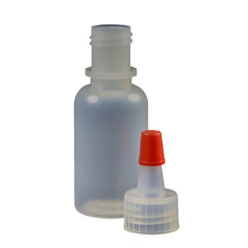 0.5 oz. Bottle w/ Yorker Cap & Red Tip Cap-20PK