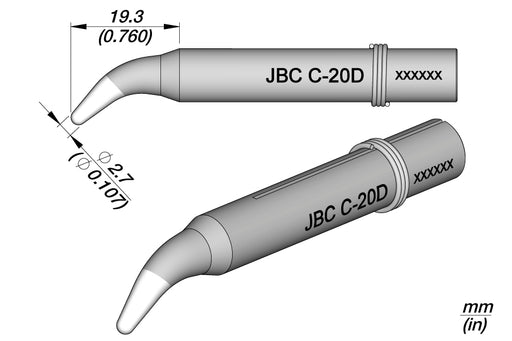 C-20D TIP | Pack of 10