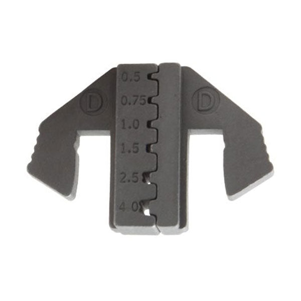 Crimping Die D | For Cord End Terminals | 22/20/18/16/14/12 AWG