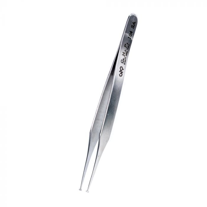 CHP 104-SA Flat Tip Tweezers