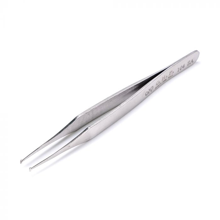 CHP 104-SA Flat Tip Tweezers