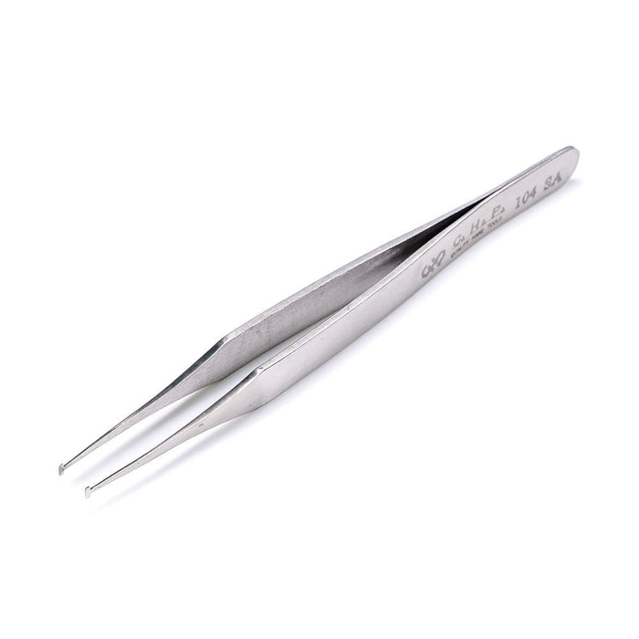 CHP 104-SA Flat Tip Tweezers