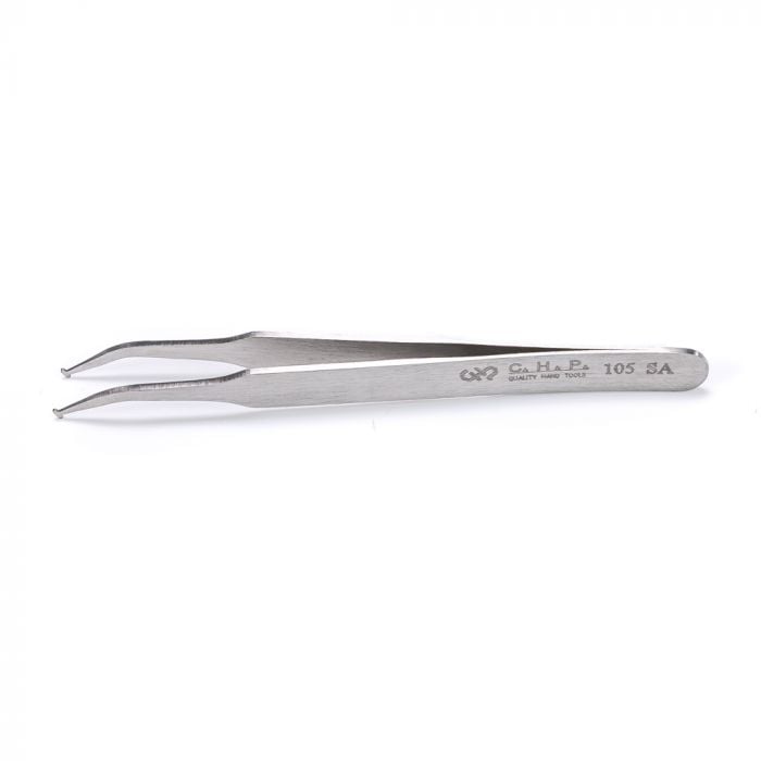 CHP 105-SA Flat Tip Tweezers