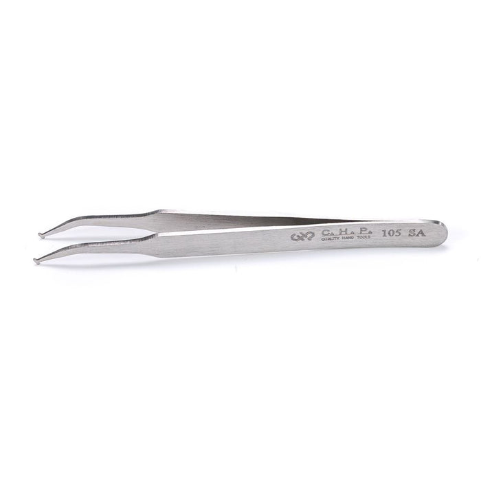 CHP 105-SA Flat Tip Tweezers