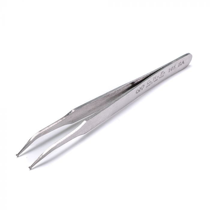 CHP 105-SA Flat Tip Tweezers
