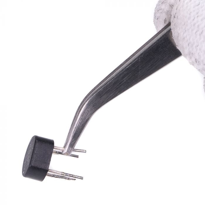 CHP 107-SA Flat Tip Tweezers