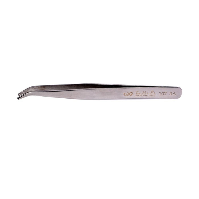 CHP 107-SA Flat Tip Tweezers