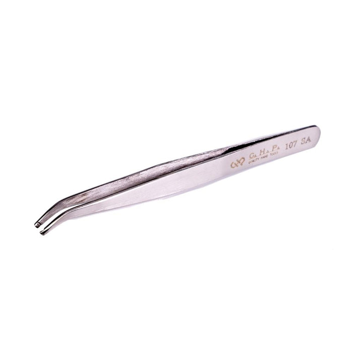 CHP 107-SA Flat Tip Tweezers