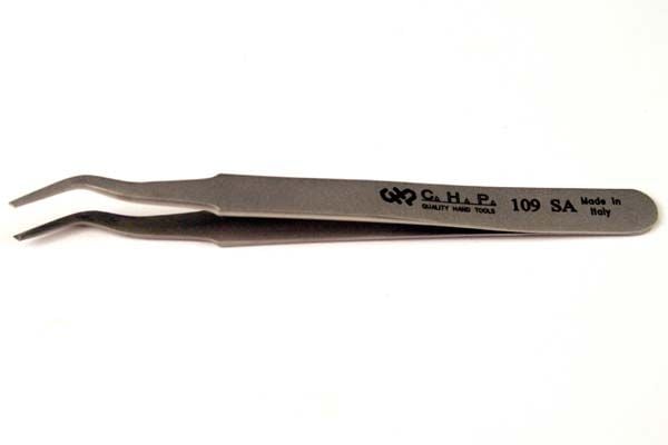 CHP 109-SA Wide Flat Tip Tweezers