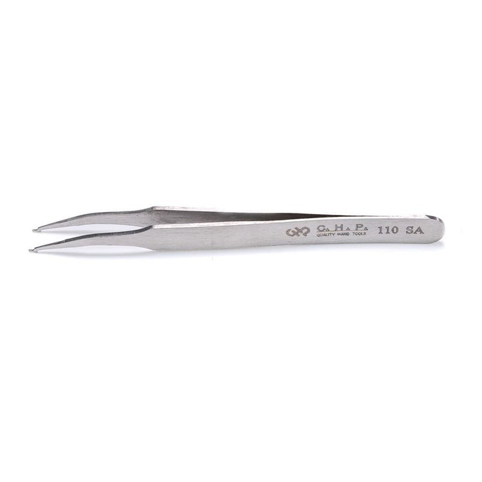 CHP 110-SA Flat Tip Tweezers