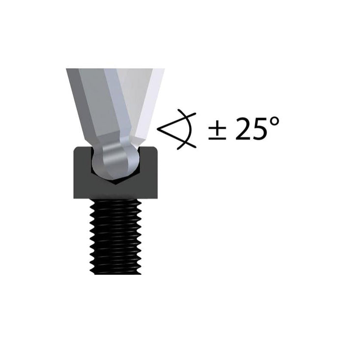 Gedore 1729241 Hexagon Allen key, extra long 7 mm