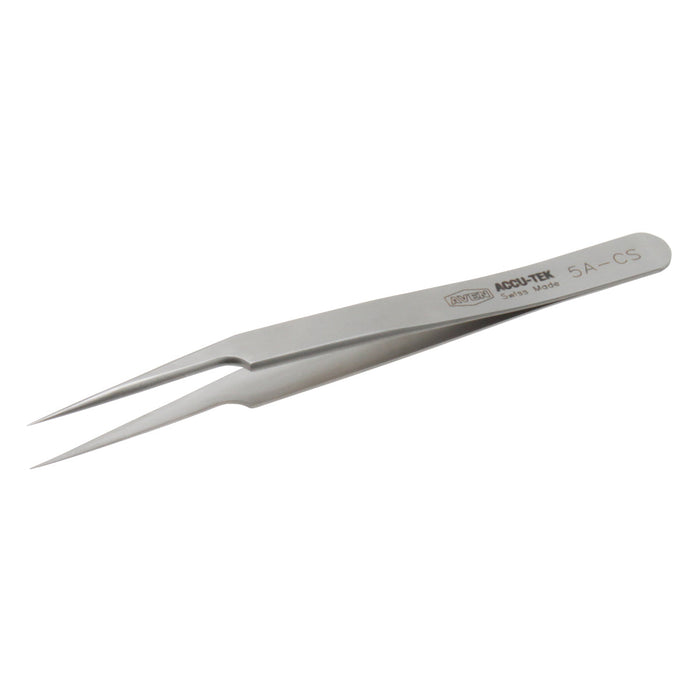 Tweezers 5A-CS Carbon Steel 115mm (4.5")