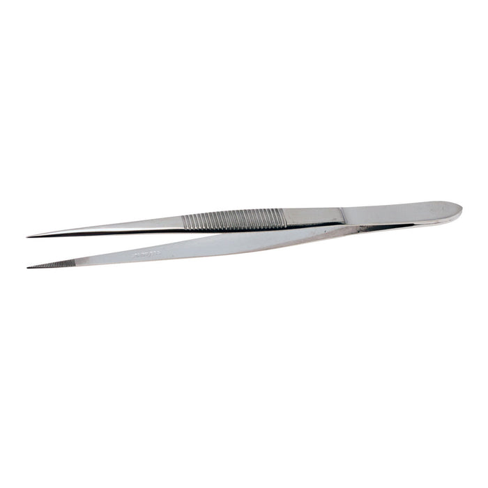 Aven Forceps - Straight Serrated Tips 5 inch