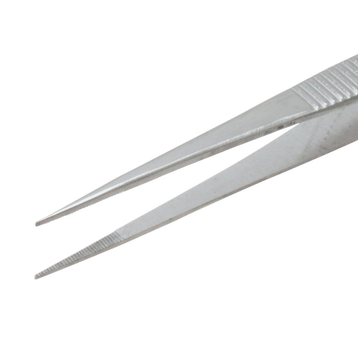 Splinter Forceps Straight Serrated Tip 4-1/2 inches — starboardtechnology