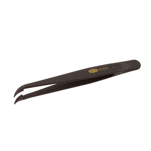 Plastic Tweezers 7 Fine, Curved Tips