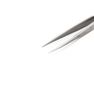 Weller-Erem 1SASL Tweezers, Anti-Acid Non-Mag, Very Fine, Straight, Stainless Steel, 4.724"