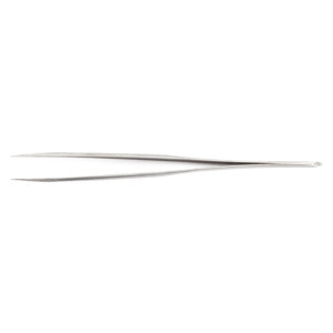 Weller-Erem 1SASL Tweezers, Anti-Acid Non-Mag, Very Fine, Straight, Stainless Steel, 4.724"