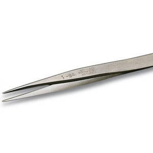 Weller-Erem 1SA Tweezers, Anti-Acid Non-Mag, Straight, 1-SA