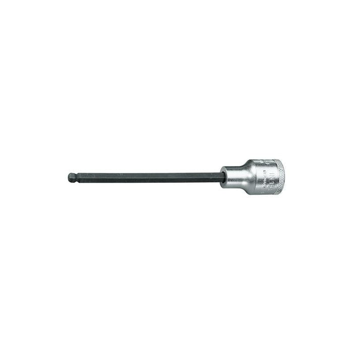 Gedore 1505769 Screwdriver Bit Socket 3/8 Inch Drive, Long 10 mm
