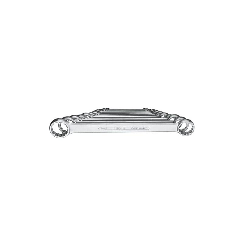 Gedore 6062190 Flat Ring Spanner Set 12 Pieces 6-32 mm ...