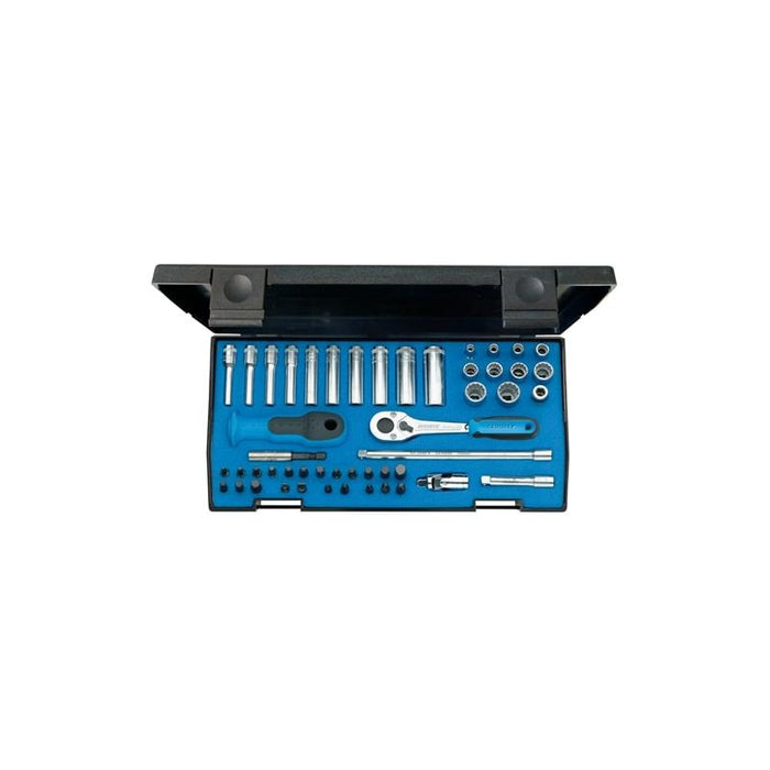 Gedore 1815687 Socket set 1/4 Inch Drive, 2.78 49 Pcs, UD-IN-IS-PH-PZ-TX-XZN