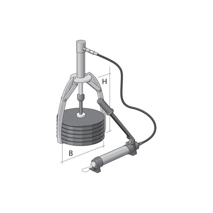 Gedore 2065088 Extension For Hydraulic Cylinder 205 mm