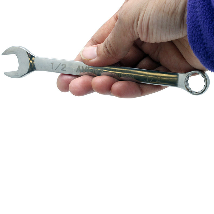 Combination Wrench Stainless Steel 1/2"