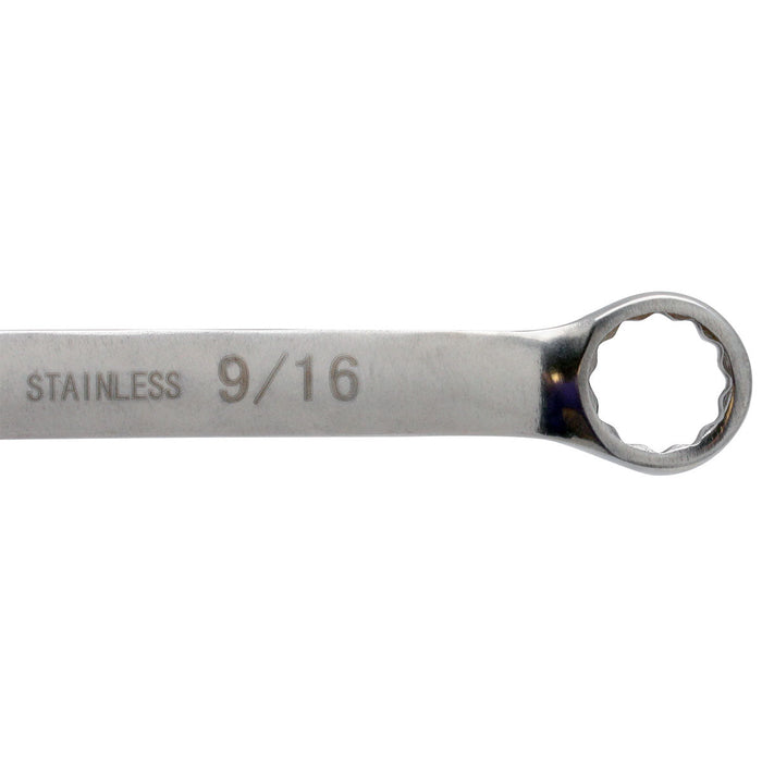 Combination Wrench Stainless Steel 9/16"