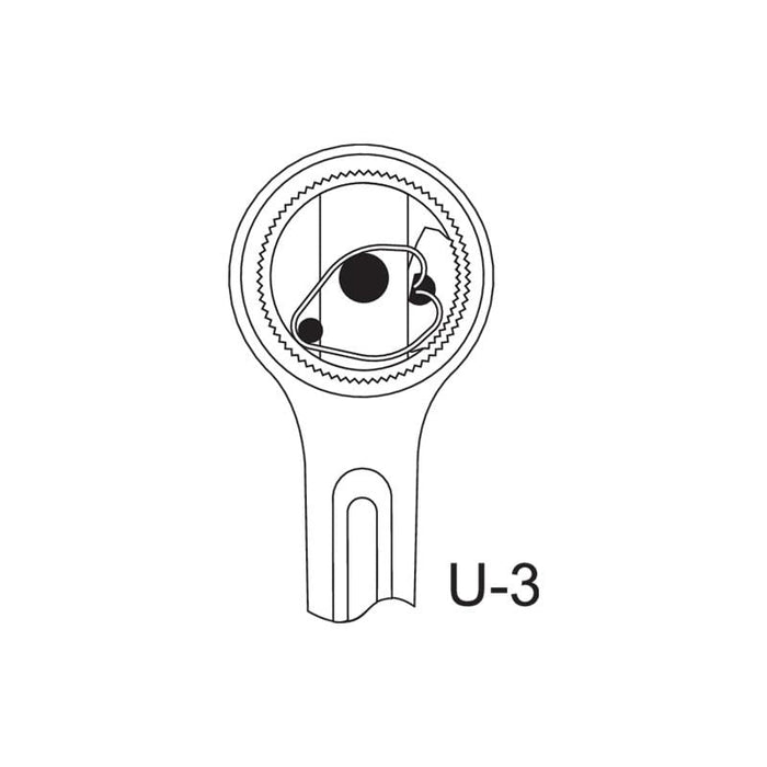 Gedore 6278790 Reversible ratchet 3/4"