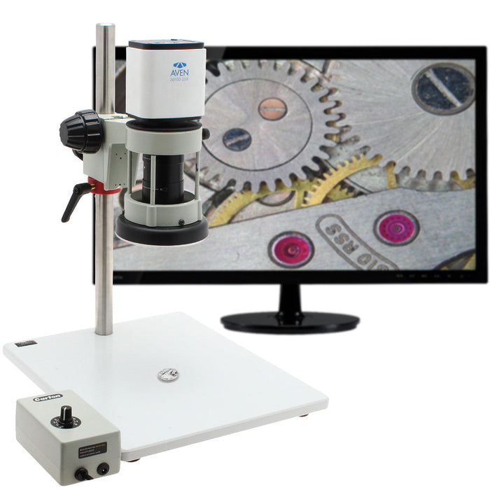 Digital Microscope Mighty Cam Pro [7x-70x] Macro Lens with Post Stand