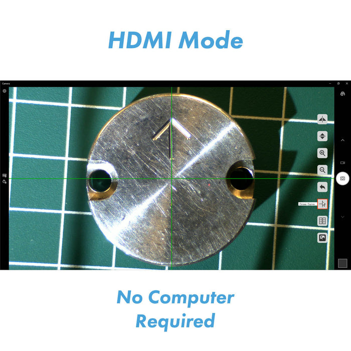 Digital Microscope Mighty Cam ES [7x-70x] Macro Lens with Double Arm Boom Stand