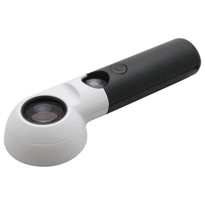 Hand Held Magnifier 10x/30x with LED Light