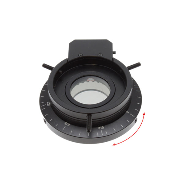 LED Ring Light with Adjustable Polarizer