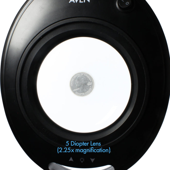 In-X® Magnifying Lamp 8 Diopter [3x] bundled with a 5 Diopter Lens  [2.25x]