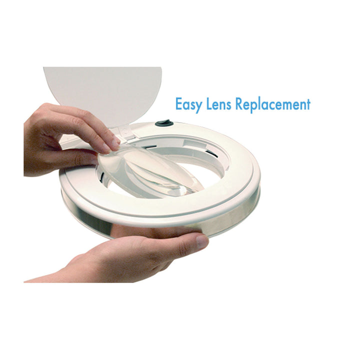 ProVue™ Solas Magnifying Lamp XL35 with Interchangeable 5-Diopter Lens  [2.25x]