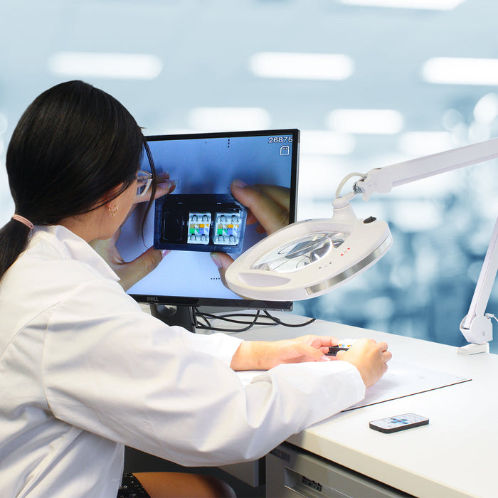 Inspector™ 3 Diopter [1.75x] Magnifying Lamp with Built-In HD Camera