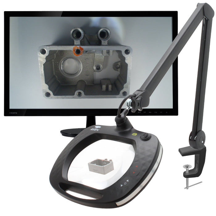 Inspector™ 5 Diopter [2.25x] Magnifying Lamp with HD Camera ESD Safe