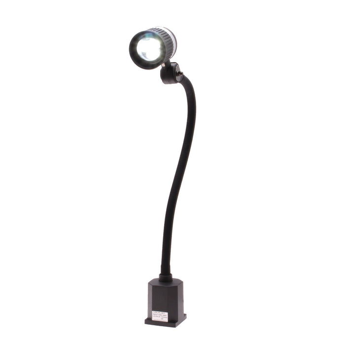 Sirrus Task Light LED w/ Swivel Head, 500mm Flex Arm & Mounting Clamp