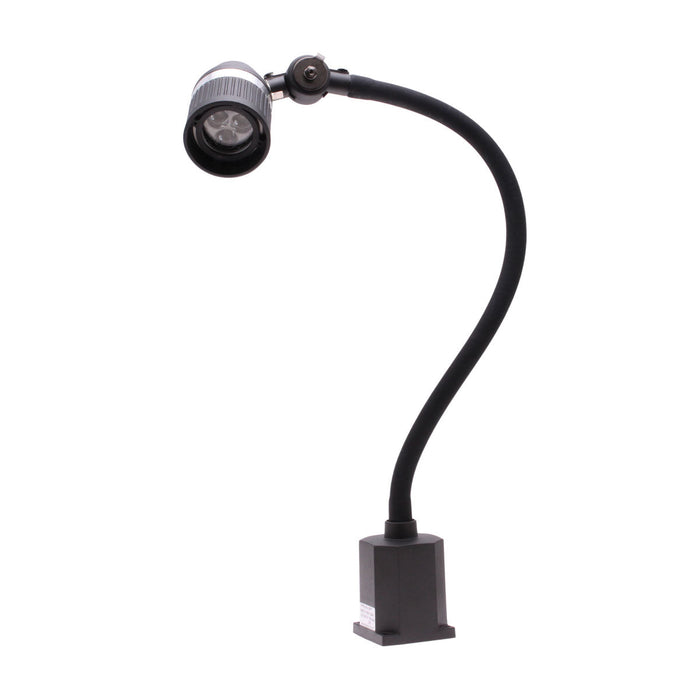 Sirrus Task Light LED w/ Swivel Head, 500mm Flex Arm & Mounting Clamp