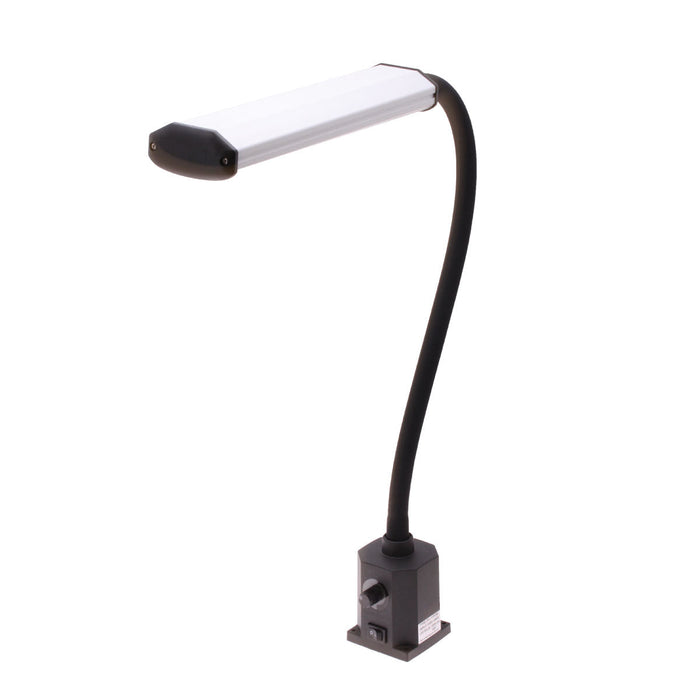 Sirrus LED Lamp w/ Aluminum Head, 500mm Flex Arm & Mounting Clamp