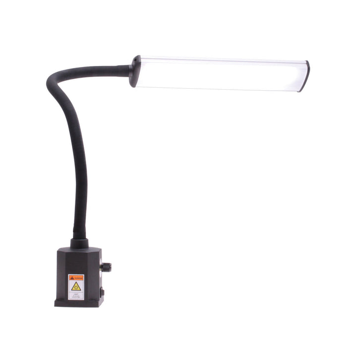 Sirrus LED Lamp w/ Aluminum Head, 500mm Flex Arm & Mounting Clamp