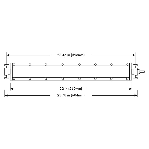 LED Machine Light 22 in (560mm) 28 watt 26600-510