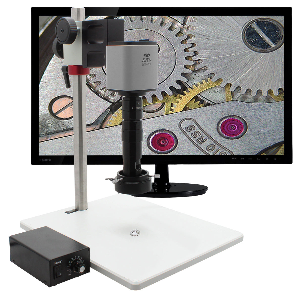 Digital Microscope Mighty Cam ES [28.8x - 384x] with Standard Stand ...