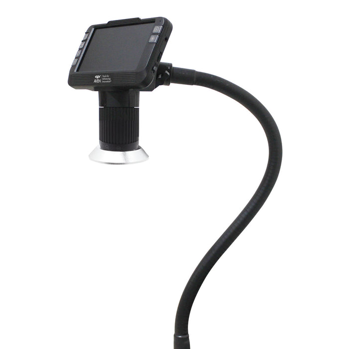 Mighty Scope ClearVue Digital Microscope 8x-25x + 18 Inch FlexArm Stand with Table Clamp and Diffuser