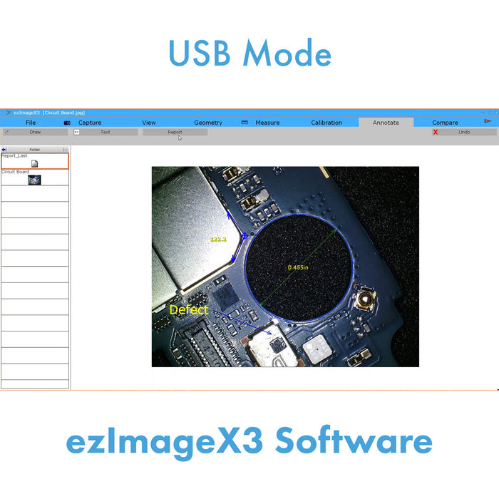 Mighty Scope ClearVue Digital Microscope 8x-25x + Adjustable Spring Balanced Arm with Weighted Base