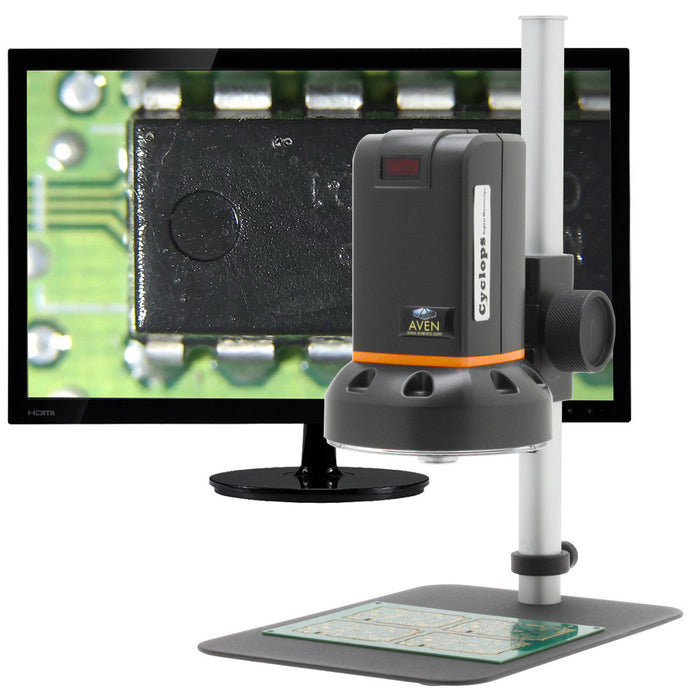 Digital Microscope Cyclops HDMI [12x-132x] with 4x Lens