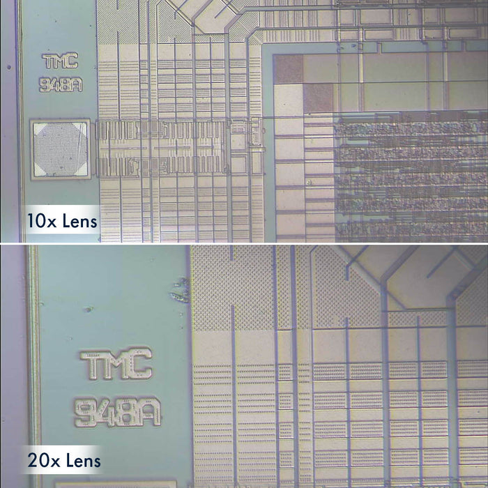 Digital Microscope Cyclops Metallographic [284x - 2042x] with 4x, 10x, and 20x lenses