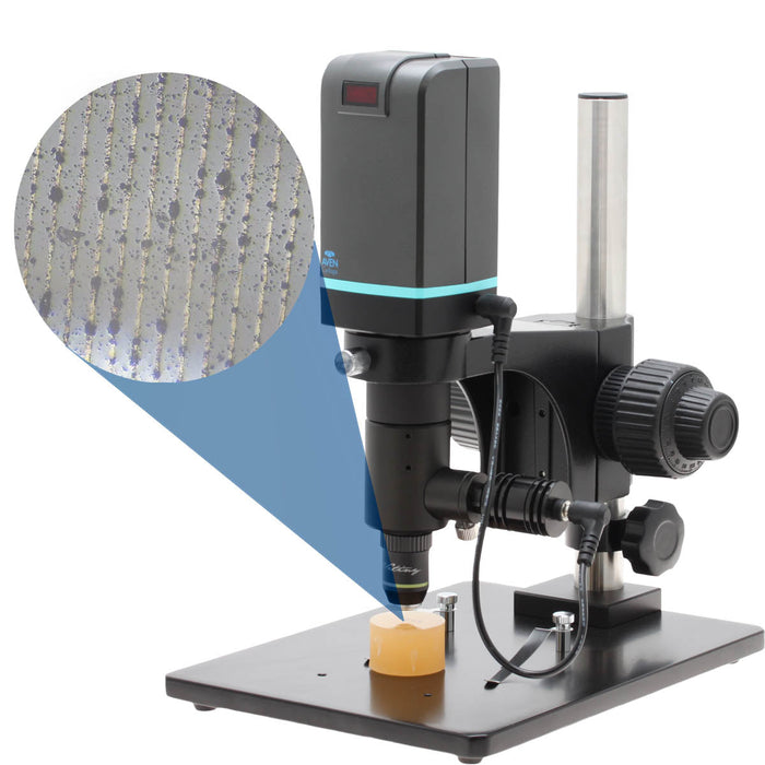 Digital Microscope Cyclops Metallographic [284x - 2042x] with 4x, 10x, and 20x lenses