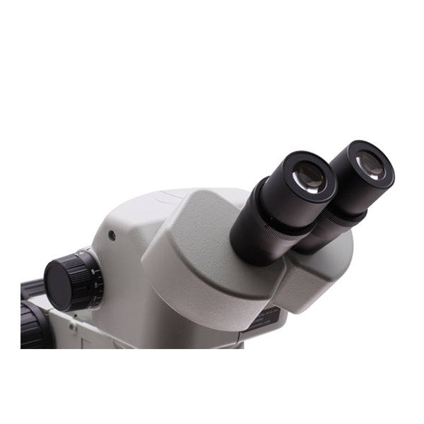 Stereo Zoom Binocular Microscope SPZ-50 [6.75x -50x] on Double Arm Boom Stand with Integrated LED Light