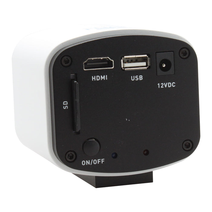 Stereo Zoom Trinocular Micrsocope SPZV-50  [6.7x-50x] on Ultra Glide Boom Stand, FOI with Mighty Cam Pro